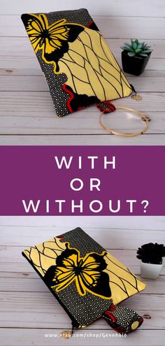 It's always nice to have options.  These Summer Clutch purses offer just that.   There are various Bangles to choose from.  Or you can go 'Bangle-Free'.  You decide "With or Without?" Visit Gennhaio to make you pick! #gennhaio #clutchpurses #bangleclutchbag #ethnicbag #ethnicclutchpurse #culturalclutchpurse #handmadebag #etsyseller #butterflybag Summer Clutch, Butterfly Bags, Crafts For Boys, Friends With Benefits, Canvas Crafts