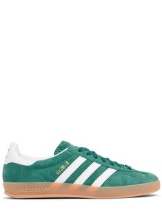 Gazelle indoor sneakers - adidas Originals - Men | Luisaviaroma Versace Brand, Adidas Originals Women, Ski Accessories, Adidas Originals Mens, Sneakers Adidas, Heeled Loafers, Ski Wear, Manolo Blahnik, Lace Up Shoes