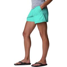 The Sandy River 5in Short keeps us going all summer long, from the waterways to the ice cream stands. Made with a lightweight material that dries in a flash, we're happy sporting this bottom over our swimmer or on their own. Casual Shorts For Beach Season And Outdoor Activities, Summer Beach Season Bottoms For Outdoor, Green Summer Sports Bottoms, Casual Upf 50+ Sports Swimwear, Casual Shorts For Summer Outdoor Activities, Solid Color Summer Bottoms For Outdoor, Casual Swimwear With Upf 50+, Solid Color Summer Outdoor Bottoms, Summer Swim Trunks With Built-in Shorts For Outdoor Activities