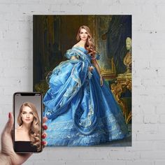 Famous Portraits, Canvas Portrait, American Gothic, Fantasy Portraits, Royal Queen, Royal Princess, Period Costumes, Female Portraits, Hard Wood