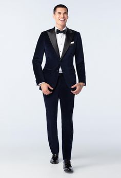 Black Tie Wedding Guest Attire, Navy Tuxedo, Creative Black Tie, Black Tie Outfits, Gray Suits, Navy Tuxedos, Suits Black, Wedding Tux, Blue Suits