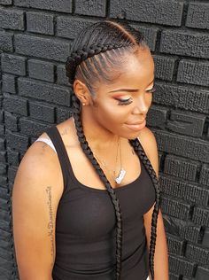 2 Cornrow Braids for Every Occasion: 80+ Styles for You [2024] - Curly Craze Feeding Braids, Summer Braids