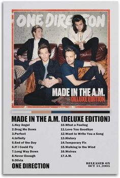 one direction made in the am deluxe cd