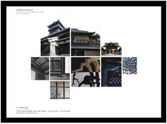 an architectural collage is featured in this article