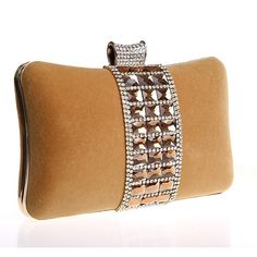 Buy Yellow Fashion Crystal Rhinestone Clutch Purse Worldwide Free shipping and return, color: Yellow , material: Corduroy Rhinestone Clutch, Big Diamond, Lv Bags, Luxury Women Fashion, Yellow Fashion, Womens Tote, Luxury Women, Clutch Purse, Pink Fashion