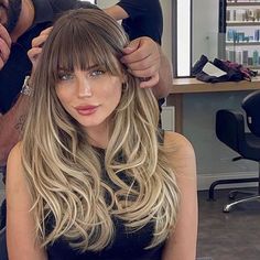 Ombre Hair With Fringe, Shot Hair Styles, January 25, Layered Cuts, Female Images, Ombre Hair, Perfect Hair, V Shape, Hair Inspo