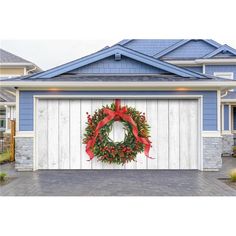 ChristmasGarageDoorBannerMuralSignDecor7'x16'CarGarageTheOriginalHolidayGarageDoorBannerDecorbyMyDoorDecor,makersofMYDOORDecor.Proprietarycomponentsforeasyassembly,allowingdoortoopenandclosewithouthurtingtheintegrityofthedoor.HugeselectionofholidaythemesatMYDOORDecor.GarageDoorDecorismanufacturedtofitrolluppaneledgaragedoors,aswellascanopygaragedoors.Wehavedevelopedasystemthatmakesinstallationquickandeasy.Thissystemrequiresnotapeorscrews,whichcouldp Wreath Garage, Garage Door Christmas Decorations, Holiday Shoot, Garage Door Decor, Door Backdrops, Best Garage Doors, Door Mural, 2014 Christmas, Christmas Yard Art