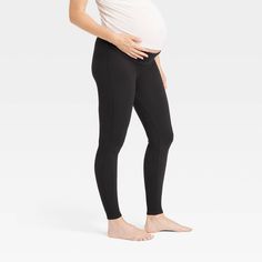 From yoga to running errands and everything in between, these Seamless Fold Over Belly Active Maternity Leggings from Isabel Maternity by Ingrid & Isabel™ makes a go-to pick for any occasion. Made of midweight nylon material with added spandex, these ankle-length high-rise leggings feature a fold-over full wide elastic waistband for a comfortable fit. The seamless construction and skinny-leg standard fit of these over-belly leggings create a flattering look. Maternity Leggings, Pre Pregnancy, Pocket Leggings, High Rise Leggings, Fabric Names, Bottom Clothes, Leggings Shop, Fold Over, Running Errands