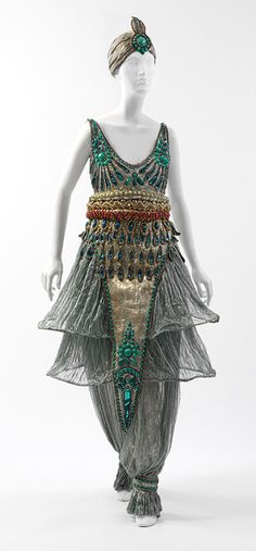 Poiret fancy dress costume, 1911 Fancy Dress Costume, 20th Century Fashion, French Fashion Designers, Costume Institute