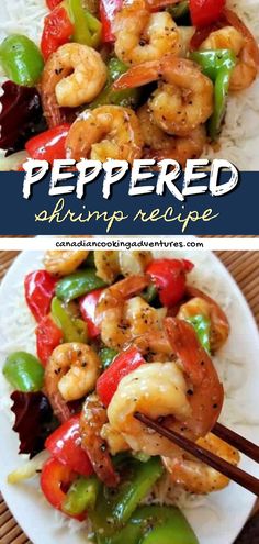 Peppered Shrimp Black Pepper Shrimp Chinese, Shrimp And Pepper Stir Fry, Shrimp And Green Peppers, Shrimp And Peppers Recipe Stir Fry, Pepper Stir Fry, Green Pepper Stir Fry, Pepper Shrimp Chinese, Shrimp Peppers