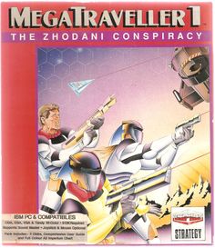 Mega Traveller 1: The Zhodani Conspiracy. The first of two computer games based on Traveller. Computer Games, Traditional Games, Interesting Faces, Retro Gaming