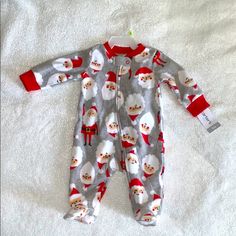 Carter’s Footed Fleece Christmas Pajamas Comes From Very Clean, Non Smoking, Pet Free Home Check Out My Other Baby Christmas Items. Bundle With Another $8 Listing For 2 For $12 Or Save On Any Bundle For My Reference (#12) Cute Christmas Long Sleeve Sleepwear, Cute Christmas Sleepwear With Long Sleeves, Cute Long Sleeve Christmas Sleepwear, Red Winter Onesie For Sleep, Holiday Long Sleeve Onesie, Red Winter Sleep Onesie, Long Sleeve Holiday Onesie, Winter Holiday Long Sleeve Onesie, Christmas Long Sleeve Onesie For Playtime