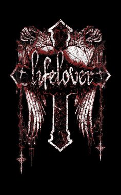 an image of a cross and wings with the words hellovet written on it