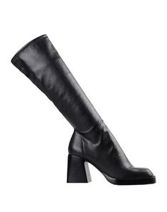 Womens Knee Boots, Knee Boots Black, Shoe Game, Boots Black, Black Boots, Heeled Boots, New Fashion, Rubber Sole