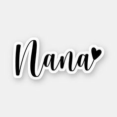 the word mama written in black ink on a white background with heart shaped stickers