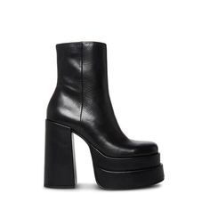 Dr Shoes, Take It Back, Black Platform Boots, 70s Style, Black Platform, 5 Inch Heels, Black Leather Boots, 70s Fashion, Platform Boots