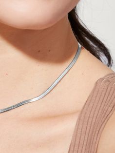 The easiest way to dress up your everyday outfit is with a simple herringbone chain necklace. Crafted in sterling silver, this herringbone necklace looks great Herringbone Chain Necklace, Herringbone Chain, Bold Necklace, Herringbone Necklace, Gifts For Brother, Everyday Outfit, Steel Necklace, Breakfast Lunch Dinner, Letter Necklace