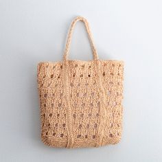 IN STOCK FAST SHIPPING FROM LOS ANGELES Chic large straw woven tote bag perfect for all occasions. This tote bag is sure to keep up with your busy lifestyle, providing a lightweight and durable design with a classic aesthetic. It’s the perfect way to stay organized while making a stylish statement. No liningSize approximately 17"H x 17"W x 4.5"D8.5" handle drop Designer Style ID: 8546 Large Straw Woven Tote Bag, Summer Bag, Everyday Shoulder Bag, Beach Bag Woven Beach Bags, Classic Aesthetic, Woven Tote Bag, Straw Bags, Raffia Bag, Summer Bag, Woman Weaving, Straw Tote, Woven Bag