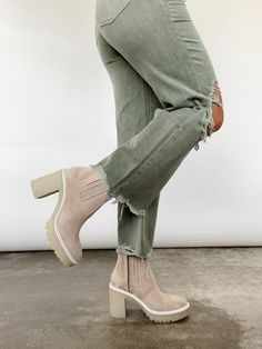 ANASTASIA-CREAM-S Paneled Boot Free Soul Lane 201, Booties For Women, Spring Boots, Fall Fits, Cold Weather Outfits, Hippie Outfits, Fall Fashion Outfits, Edgy Outfits, Cute Shoes