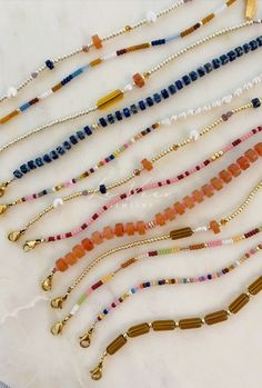 Beaded Jewelry Bracelets, Diy Collier, Stacking Bracelets, Beaded Necklace Diy, Necklaces And Bracelets, Never Enough, Bracelet Design, Handmade Jewelry Diy