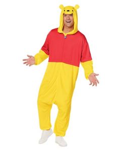 a man dressed in winnie the pooh costume