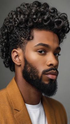 Exploring 40 Trendsetting Black Men’s Hairstyle Ideas: Fades Twists and Natural Looks Hair Maintenance Tips, Curl Defining, Men's Hairstyle, Curl Defining Cream, Bouncy Hair, Easy Morning, Black Men Hairstyles, Bouncy Curls, Hair Maintenance