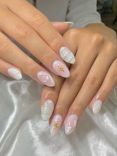 Hoco Nails, Hello Nails, Summery Nails, Casual Nails, Classy Acrylic Nails, Pretty Gel Nails, Soft Nails, Nail Art Ideas, Funky Nails