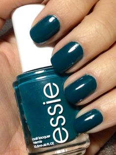 Essie - Go Overboard Essie Colors, Blue Nail, Essie Nail, Nail Polish Collection, Color Analysis, Nail Polish Colors