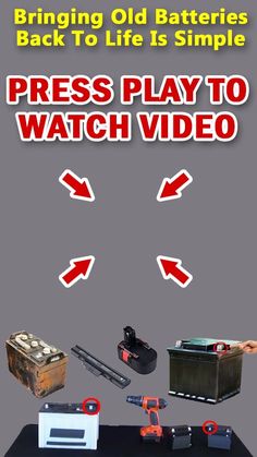 an advertisement for a video game with the words press play to watch video