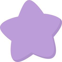 a purple star shaped object on a white background