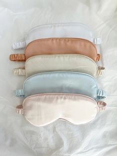 DescriptionThe Lina Satin Sleep Eye Mask features: Satin texture Elastic, scrunch back Size8" x 4.25", one size fits mostMaterial100% Polyester Cute Sleep Mask, Mask Aesthetic, Satin Texture, Sleep Eye, Silk Sleep Mask, Kids Accessories Jewelry, Eye Masks, Skin Allergies, Face Lotion