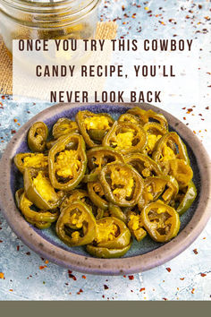 Once You Try This Cowboy Candy Recipe, You’ll Never Look Back Lemon Drop Pepper, Never Look Back, Lemon Drop, Candy Recipes, Sweet And Spicy