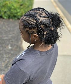 Cosmetology Ideas, Black Kids Braids Hairstyles, Feed In Braids Hairstyles, Stitch Braids