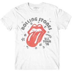 The Rolling Stones Aero Tongue Unisex T-Shirt Greatest Rock Bands, Band Merchandise, Screen Printing Designs, High Quality T Shirts, Black Design, Rolling Stones, Cotton Tee, Unisex T Shirt, Shirts Tops