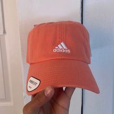 Size Adjustable Sporty Adjustable Sun Hat For Spring, Adjustable Sporty Sun Hat For Spring, Wide Brim Sports Hat For Spring, Sporty One-size-fits-most Dad Hat For Spring, Spring Sports Hat With Wide Brim, Casual Orange Sports Hat, Casual Orange Sun Hat, Casual White Bucket Hat, Sporty Adjustable Hats For Spring