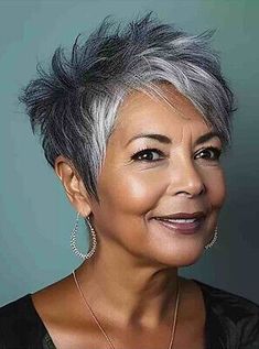 Gray Hair Highlights Short Hair, Short Hair Grey Highlights, Short Hair Color 2023 Trends, Short Spikey Hair For Women Over 50 Over 50 Pixie Haircuts, Short Hair Styles Pixie Over 50, Short Spiky Hairstyles For Women Over 50, Highlight Hair Color Grey, Women’s Pixie Haircut, Very Short Hair Styles For Women