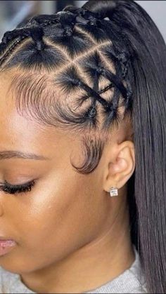 Hairstyles According To Face Shape, Ponytail Hairstyle Ideas, High Ponytail Hairstyles, Weave Ponytail Hairstyles, Sleek Ponytail Hairstyles, Short Hair Hairstyles, Ponytail Hairstyle, Black Ponytail Hairstyles, Goddess Braids Hairstyles