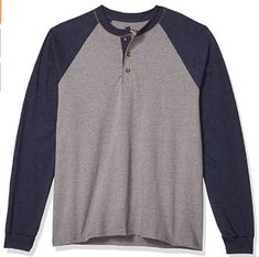 Men's Long Sleeve Beefy Henley Shirt: _henley outfit _henley _henley top _henley shirt outfit _henley shirt men _mens henley shirt _henley shirt men outfit _men henley shirt _heather shirt _shirt _men outfit _mens t _man fashion _outfit man _funny shirts for men _gentleman style _shirts for men funny _tucking shirts _funny shirts men _shirts for men _mens fashion shirts _men shirt outfit _t shirt for men _mens vinyl shirts for men _men t shirt _mens tee shirts _mens shirts _how to wear men shirt Men's Long Sleeve T-shirt