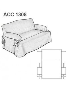 an image of a couch and chair with the measurements for each seat in front of it