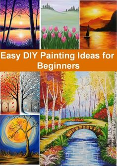 easy diy painting ideas for beginners