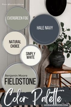 the color palette for every room in this house is neutral, white, and gray