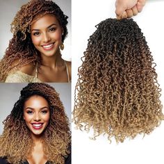 PRICES MAY VARY. Hair Size & Color: Yanky Twist Crochet Hair Length: 8inch, Weight: 40g/Pack, 30 Strands/pack, 8packs or 3packs Crochet Hair, Usually 6-8 Packs Can Make a Full Head; Color: 1B#, T30#, 27#, T350#, 1B/30/613#, 27M613#. And Nice Gifs: 1Crochet Needle and Some Rings; Hair Material: Our Pre-twisted Yanky Twist Crochet Hair is made of High Quality Synthetic Fiber, 100% Hand-Made. Very light and shiny, and Will Feel Very Relaxing to Wear Without Any Weight on Your Hair While Ensuring Fu Yanky Twist, Senegalese Twist Crochet Hair, Senegalese Twist, Wig Accessories, Crochet Hair Styles, Twist Hairstyles, Protective Styles, Fall Hair, Hair Lengths