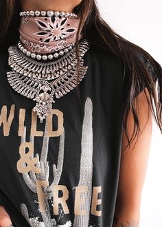 pebby forevee Side Slit Tee WILD AND FREE SIDE SLIT TEE Rocker Chic Jewelry, Neck Bandana, Ash Gray, Bandana Print, For A Reason, Wild And Free, Long Sleeve Sweatshirts, Paisley Print, Best Seller