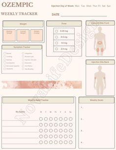 a medical poster with information about the different types of body parts and their corresponding functions