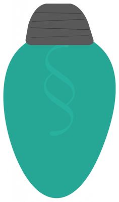 a green vase with a brown cap on it's top and the letter s