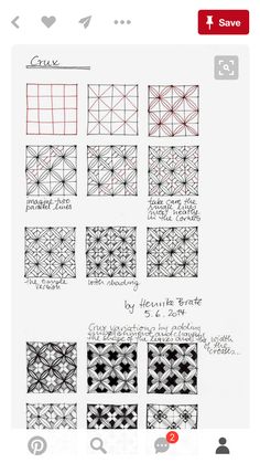 an iphone screen showing how to draw squares and rectangles