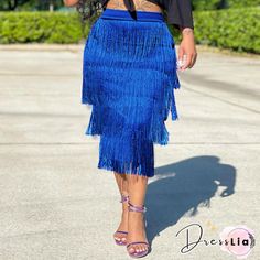 High Waist Tassel Fringe Bodycon Pencil Skirts African Clothes For Women, Clothes For Women Summer, Bodycon Pencil Skirt, Fringe Fashion, Yellow Skirt, Elegant Skirt, Skirt Midi, Pencil Skirts, Bodycon Fashion