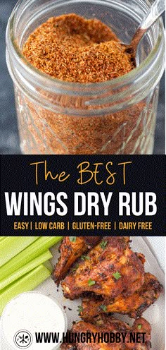 the best wings dry rub easy low carb gluten free dairy free