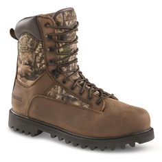 PRICES MAY VARY. ALL-PURPOSE BOOTS – Our hunting boots for men are designed for the hard-working guys out there. Great all-purpose boots, perfect for a hunt, scouting, or simply tackling chores outside, they’ve got you covered STAY WARM AND COMFORTABLE – These insulated boots feature 1200 gram Thinsulate Insulation for chill-stopping warmth. A padded tongue and collar add additional comfort WATERPROOF BREATHABLE MEMBRANE – Waterproof boots with a breathable membrane that Rugged Boots, Insulated Boots, Men’s Boots, Hunting Boots, Mens Leather Boots, Weather Day, Boots For Men, Pull On Boots, Hard Working