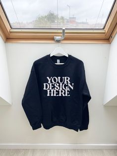 Aesthetic Mockup, Sweatshirt Mockup, Black Sweatshirt, Photo Editing Software, Your Design, Design Store, Business Logo, Stationery Design, Mockup